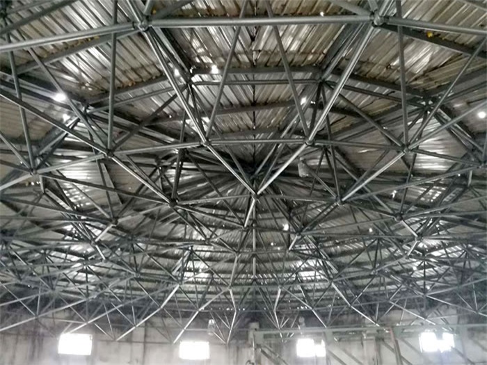 丹东洗煤厂蓄水池网架